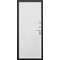 Входная дверь FERRONI 7,5 см Гарда Серебро - МДФ Белый ясень