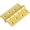 Петля латунная универсальная MORELLI MBU 100X70X3-4BB SG матовое золото