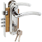 Комплект дверной PALIDORE  LH7036-59PC, Хром блест