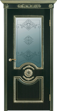 Дверь межкомнатная АЭЛИТА ANTIQUE Гефест ДО патина