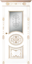 Дверь межкомнатная АЭЛИТА ANTIQUE Барокко ДО патина