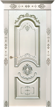 Дверь межкомнатная АЭЛИТА ANTIQUE Орфей ДГ патина