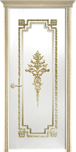 Дверь межкомнатная АЭЛИТА ANTIQUE Ювента ДГ патина
