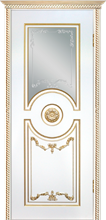 Дверь межкомнатная АЭЛИТА ANTIQUE Гелиос ДО патина