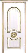 Дверь межкомнатная АЭЛИТА ANTIQUE Венера ДГ патина