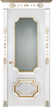 Дверь межкомнатная АЭЛИТА ANTIQUE Юнона ДО патина