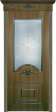 Дверь межкомнатная АЭЛИТА ANTIQUE Плутон ДО патина