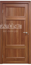 Дв полотно ПДГ X-Line Классика 4P вельвет орех