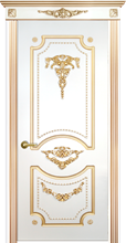 Дверь межкомнатная АЭЛИТА ANTIQUE Адонис ДГ патина