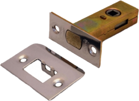 Задвижка PALIDORE дверная межкомнатная, L 7-45 PC хром