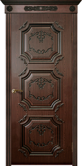 Дверь межкомнатная АЭЛИТА ANTIQUE Персей ДГ патина