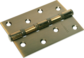 Петля стальная универсальная MORELLI MS 100X70X2.5-4BB COF  кофе
