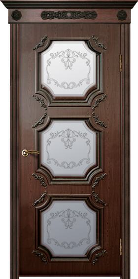 Дверь межкомнатная АЭЛИТА ANTIQUE Персей ДО патина