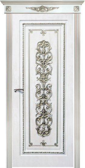 Дверь межкомнатная АЭЛИТА ANTIQUE Пандора ДГ патина