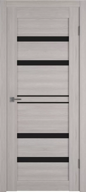 Дверь межкомнатная GL ATUM PRO 26 экошпон STONE OAK BLACK GLOSS