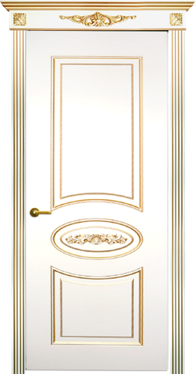 Дверь межкомнатная АЭЛИТА ANTIQUE Геката ДГ патина