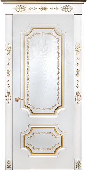 Дверь межкомнатная АЭЛИТА ANTIQUE Юнона ДГ патина