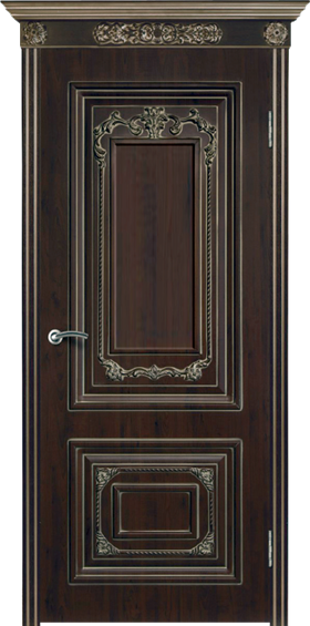 Дверь межкомнатная АЭЛИТА ANTIQUE Нептун ДГ патина
