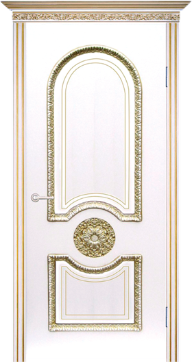 Дверь межкомнатная АЭЛИТА ANTIQUE Венера ДГ патина