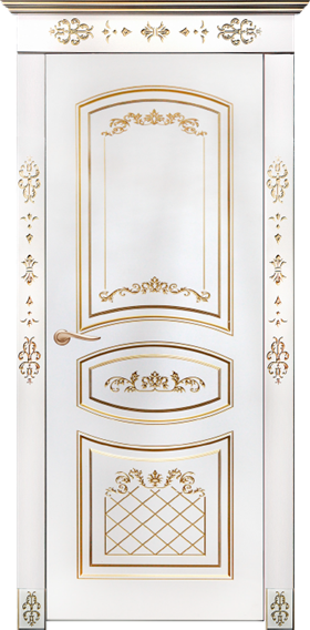 Дверь межкомнатная АЭЛИТА ANTIQUE Юпитер ДГ патина