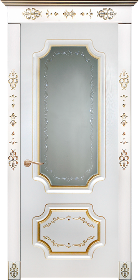 Дверь межкомнатная АЭЛИТА ANTIQUE Юнона ДО патина