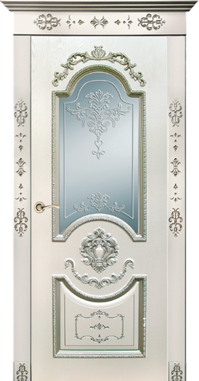 Дверь межкомнатная АЭЛИТА ANTIQUE Орфей ДО патина