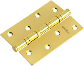 Петля стальная универсальная MORELLI MS 100X70X2.5-4BB PG  золото
